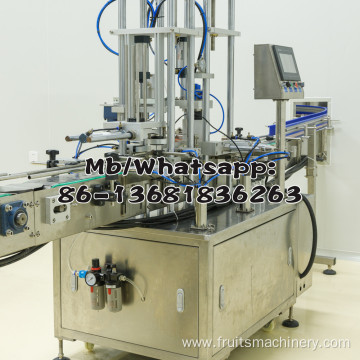 Automatic juice bottle filling machine